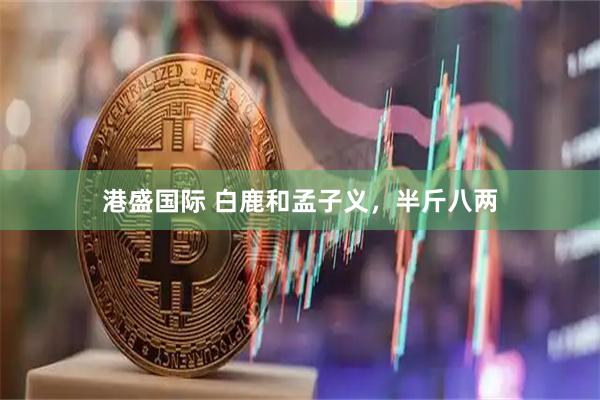 港盛国际 白鹿和孟子义，半斤八两